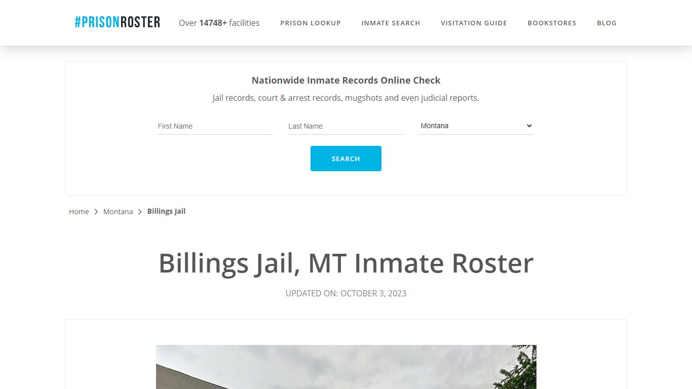 Billings Jail, MT Inmate Roster - Prisonroster